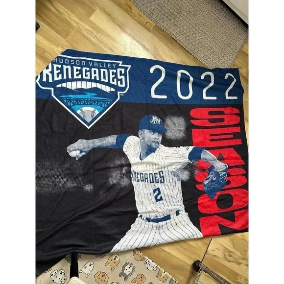 Hudson Valley Renegades 2022 blanket - Picture 1 of 9